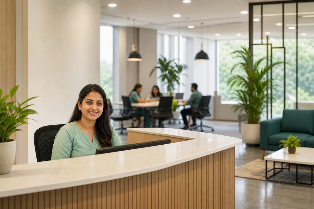 Blucor Techno office at Downtown CityVista, Kharadi, Pune